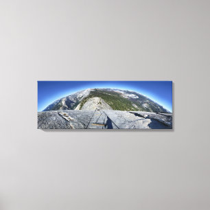 Halve dome die van de Kabels kijkt - Yosemite Canvas Afdruk