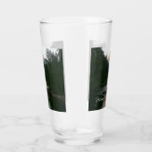 Halve Dome Sunset in Yosemite National Park Glas (Rechts)