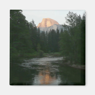 Halve Dome Sunset in Yosemite National Park Magneet