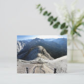 Halve dome uit de kabels - Yosemite Briefkaart (Staand voorkant)