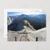 Halve dome uit de kabels - Yosemite Briefkaart (Voorkant / Achterkant)