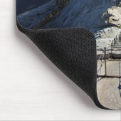 Halve dome uit de kabels - Yosemite Muismat (Hoek)