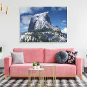 Halve Dome uit Noord-Yosemite Canvas Afdruk (Insitu (Woonkamer))