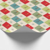 Halve eeuw kerstcheques cadeaupapier (Hoek)