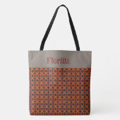 Halve en halve Canvas tas (Voorkant)