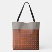 Halve en halve Canvas tas (Achterkant)