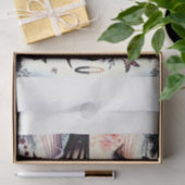 Halve engel duivel donkere schoonheid gebroken vle tissuepapier (Geschenk)