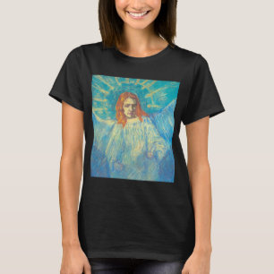 Halve figuur van een engel van Vincent van Gogh T-shirt
