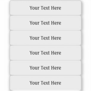 Halve inch tegen 3 inch brede transparante labels