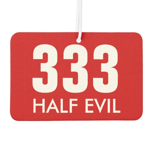 Halve kwade luchtverfrisser (Achterkant)