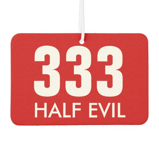 Halve kwade luchtverfrisser (Voorkant)