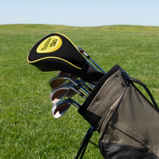Halve Lemon Golfheadcover (Insitu)