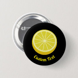 Halve Lemon Ronde Button 5,7 Cm