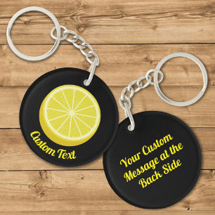 Halve Lemon Sleutelhanger