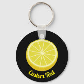 Halve Lemon Sleutelhanger (Voorkant)