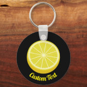 Halve Lemon Sleutelhanger (Voorkant)