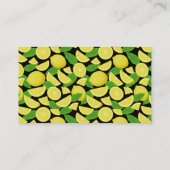 Halve Lemon Visitekaartje (Achterkant)