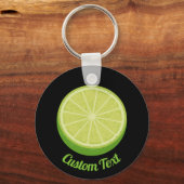 Halve Limoen Sleutelhanger (Voorkant)