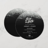 Halve maan gradiënt  save the date (Voorkant / Achterkant)