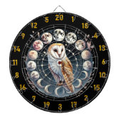 Halve maan, volledige focus dartbord (Voorkant)