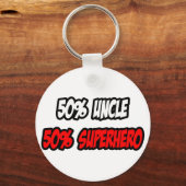Halve oom... halve superheld sleutelhanger (Voorkant)