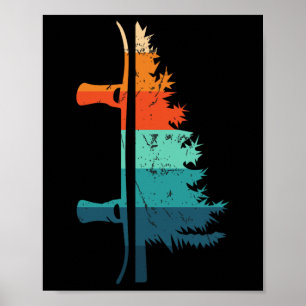 Halve Pine Halve Snowboard Snowboarden Extra Poster