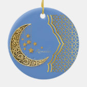 Halve ramadan keramisch ornament (Achterkant)