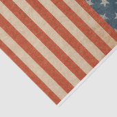 Halve sterren, halve strepen weefsel papier (Detail)