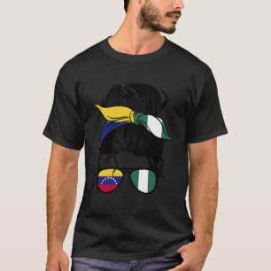 Halve Venezolaanse Halve Nigeriaanse Mix Venezuela T-shirt