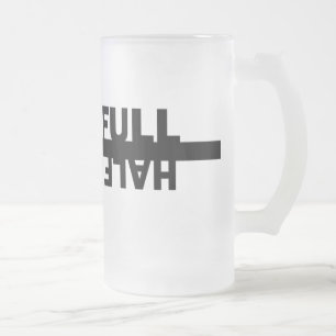 Halve volledige/halve lege Mok