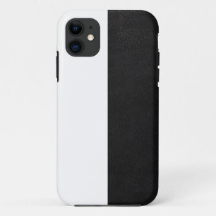 halve witte halve zwarte badmuts bandana iPhone 11 hoesje
