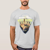 Halve zeemijl (pijlpunt) t-shirt (Voorkant)
