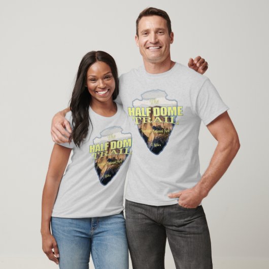 Halve zeemijl (pijlpunt) t-shirt (Unisex)