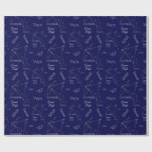 Halve zeemijlen cadeaupapier (Vlak)