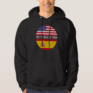 HalverAmerikaans halfAmerikaans Heritag Hoodie
