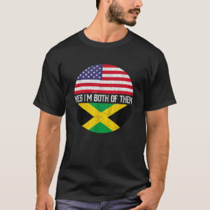 HalverAmerikaans halfAmerikaans - Jamaicaanse - vl T-shirt