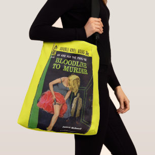 Halverwege de jaren 50: Bloedlijn naar Murder pulp Crossbody Tas
