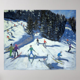 Halverwege de ochtend op de Piste 2004 Poster
