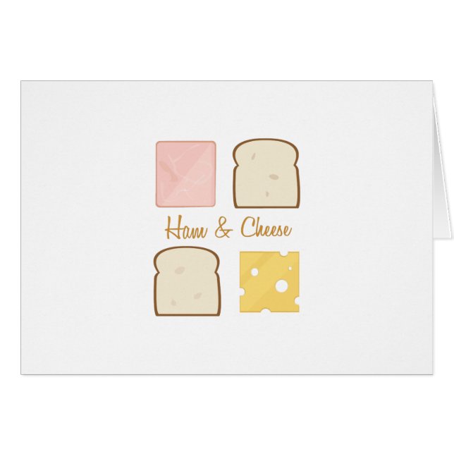 Ham en kaas (Voorkant Horizontaal)