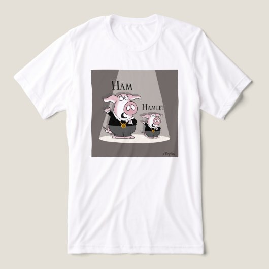 Ham/Hamlet Tri-Blend Shirt (Design voorkant)