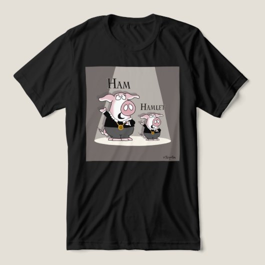 Ham/Hamlet Tri-Blend Shirt (Design voorkant)