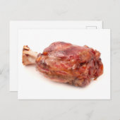 Ham hock briefkaart (Voorkant / Achterkant)