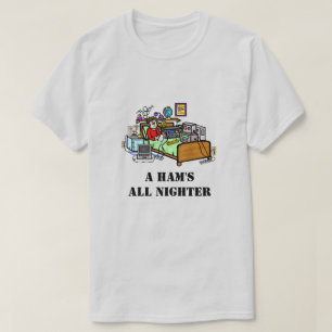 Ham Operator met Bedroom Shack Funny T-Shirt