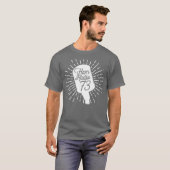 Ham Radio 73 Burst T-shirt (Voorkant volledig)