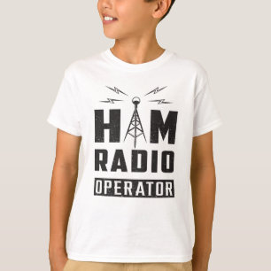 HAM Radio Amateur Frequentie Operator Antenne Gift T-shirt