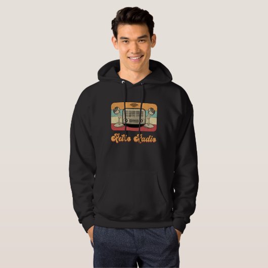 HAM Radio Antenne Amateur Code Operator Gift Idee Hoodie (Voorkant volledig)