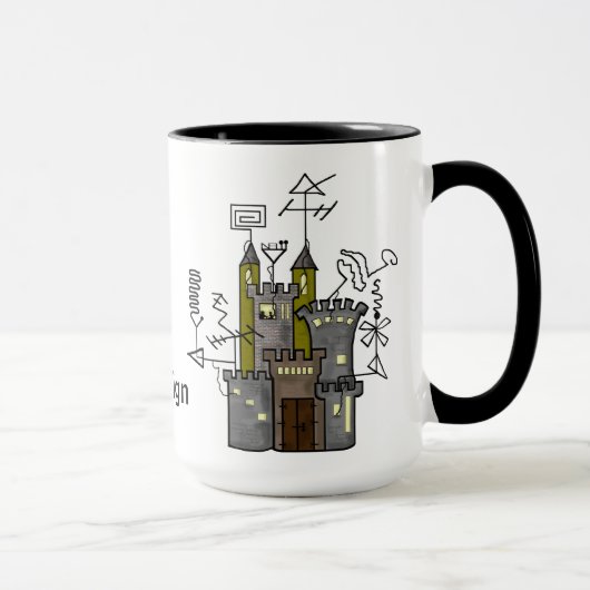 Ham Radio Castle Shack    MugCustomize it! Mok (Rechts)