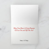 Ham Radio Christmas Tower Transmitter Kaart (Binnen)