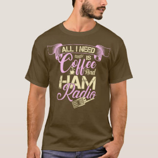 Ham Radio Coffee Lover T-shirt