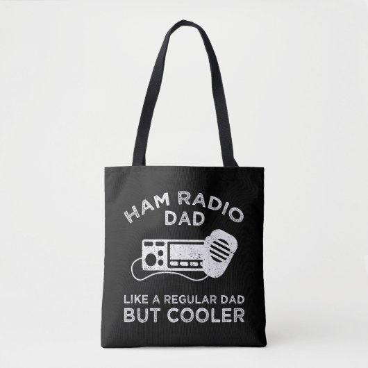 Ham Radio Dad - als een gewone vader, maar koeler Draagtas (Voorkant)